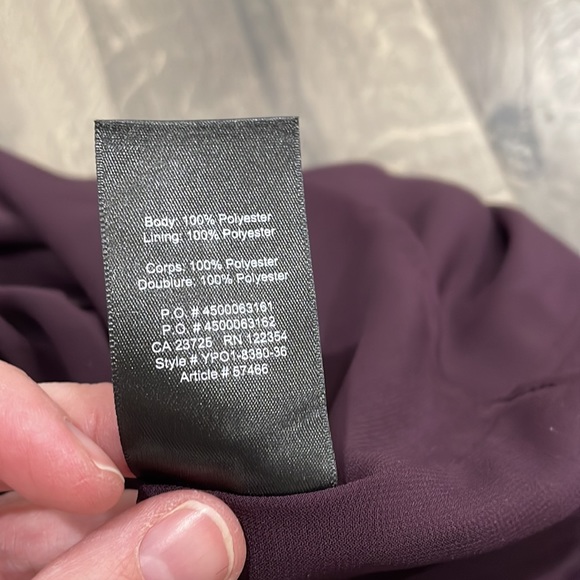 Babaton • Casimir Dress in Purple • Size S - Picture 7 of 8